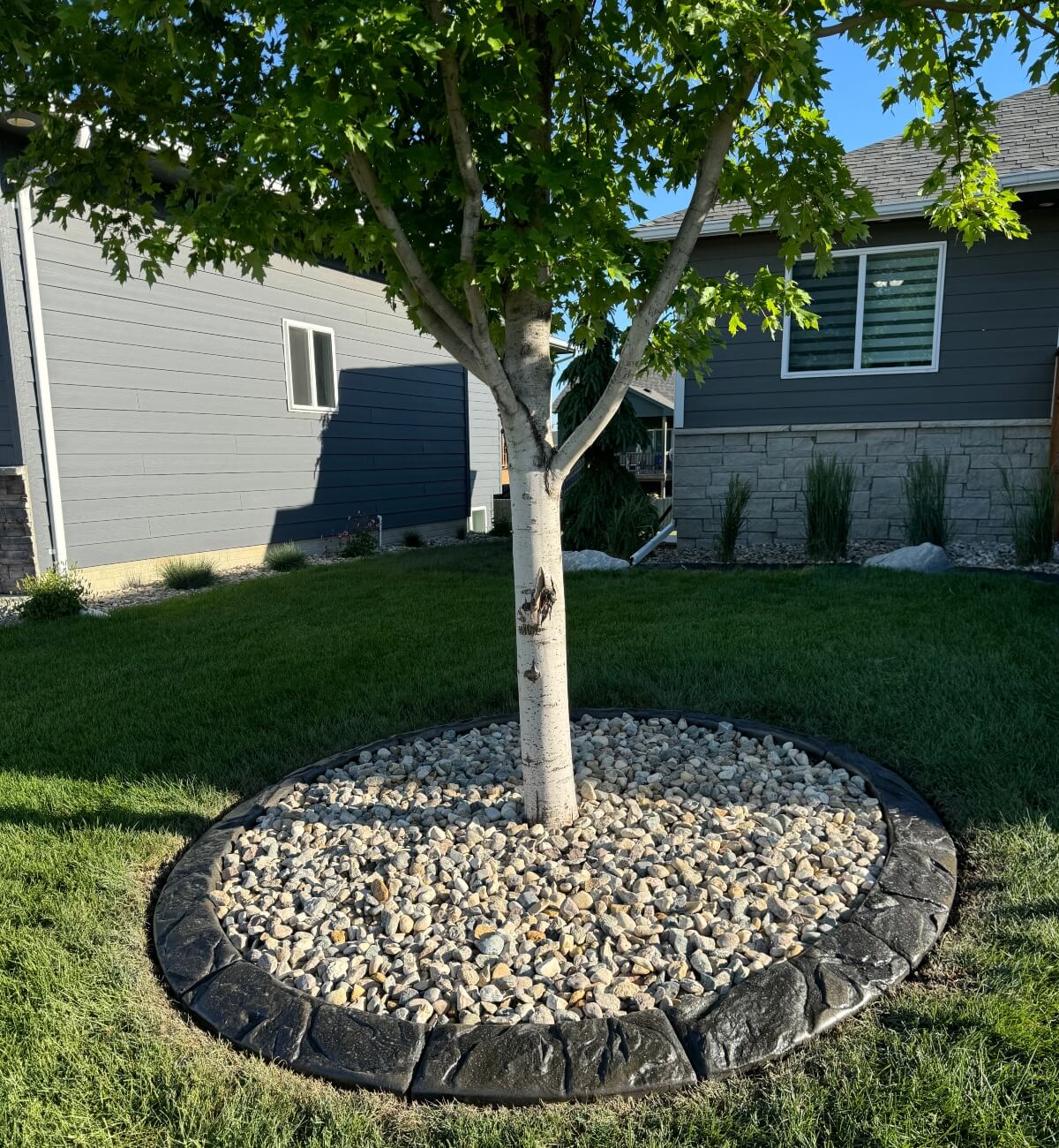 landscape concrete edging services landscape concrete edging residential